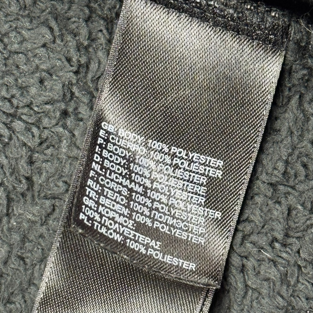 The North Face Jacket Teen‎ Girls XL 18 Black Pink Osolita High Fleece Full-Zip - Picture 5 of 12